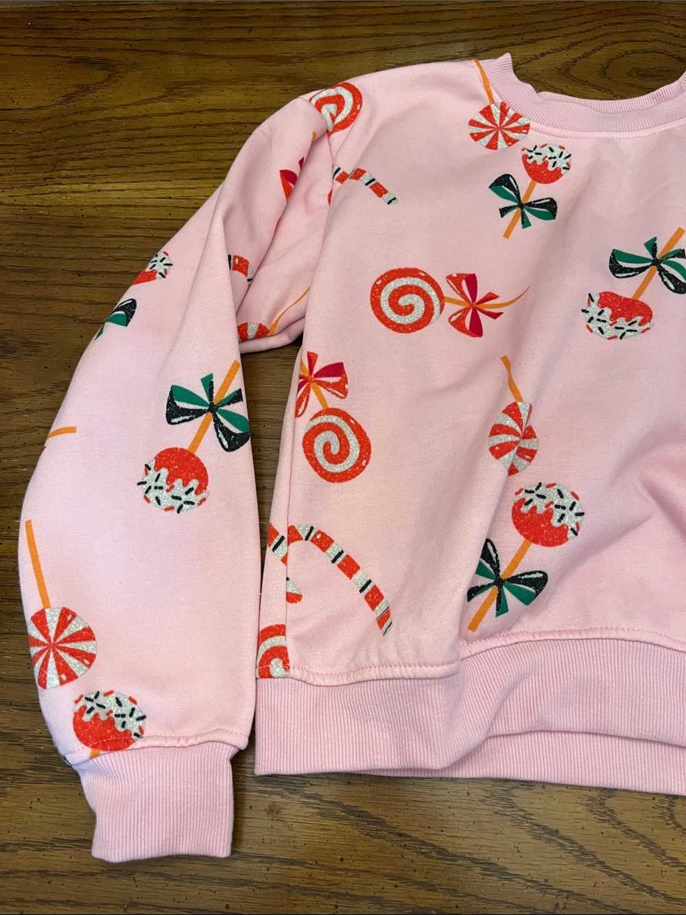 Pink Better Together Candy Print Lounge Set, size large, new with tags - Picture 3 of 14